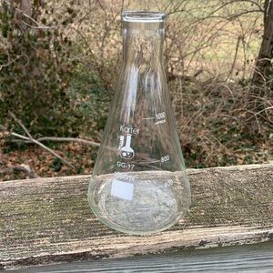 Karter 1000 ml Beaker Vase Flowers Decor